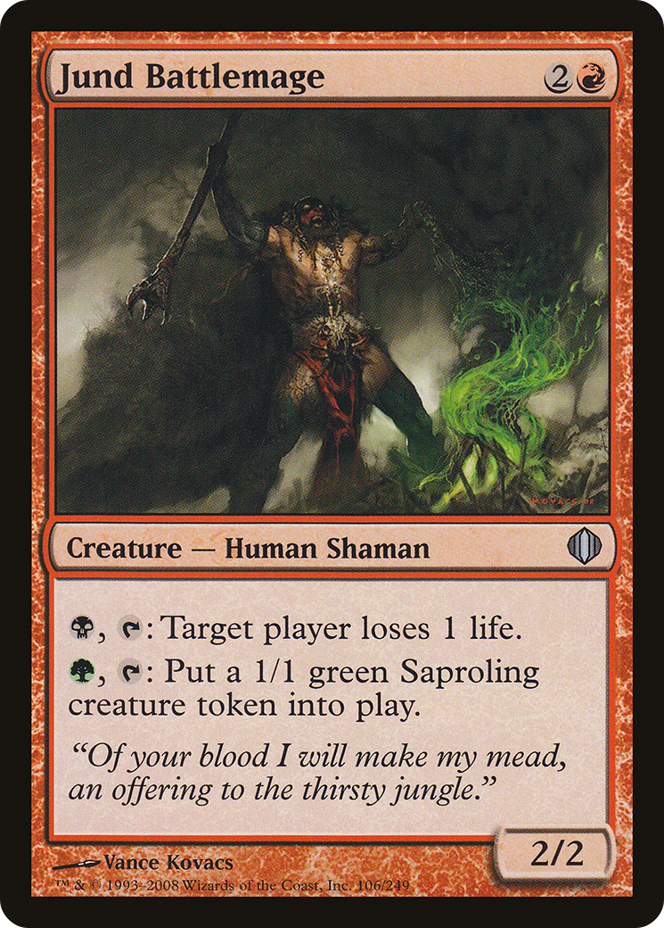 Image of Jund Battlemage (ALA-106) - Shards of Alara