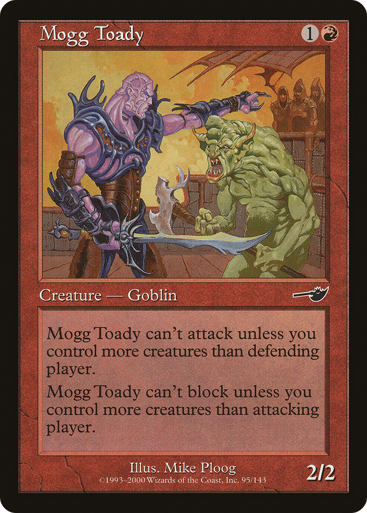 Image of Mogg Toady (NMS-095) - Nemesis Foil
