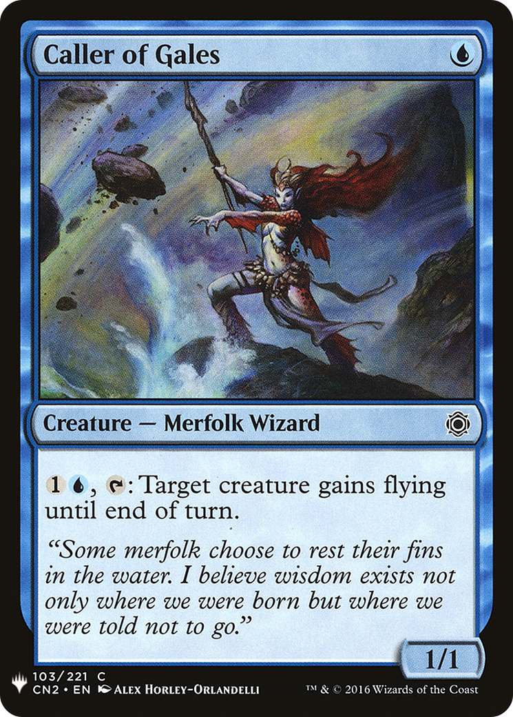Image of Caller of Gales (LIST-CN2-103) - The List