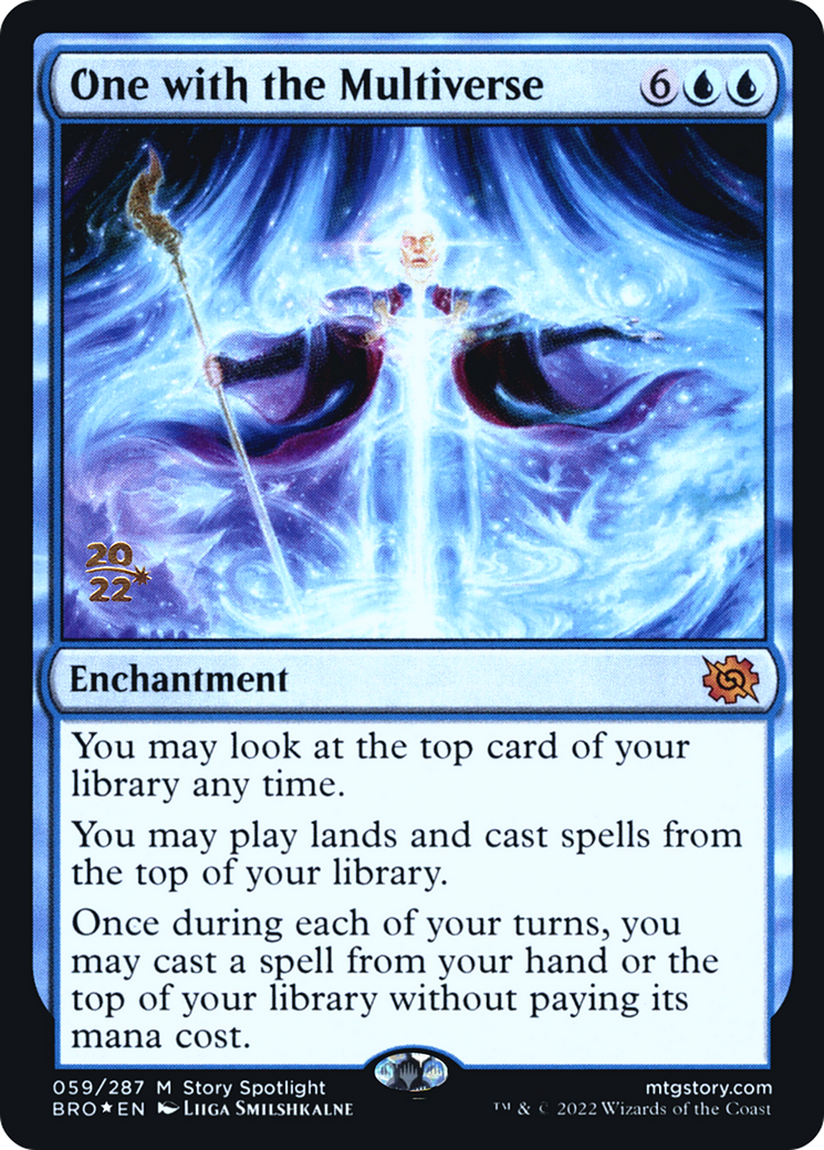 Image of One with the Multiverse (PRE-059) - The Brothers' War Promos Foil