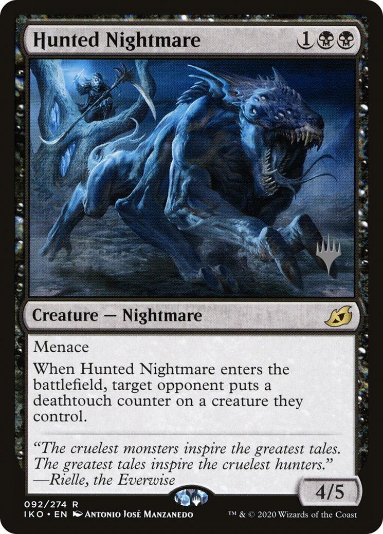 Image of Hunted Nightmare (PPIKO-92P) - Ikoria: Lair of Behemoths Promos