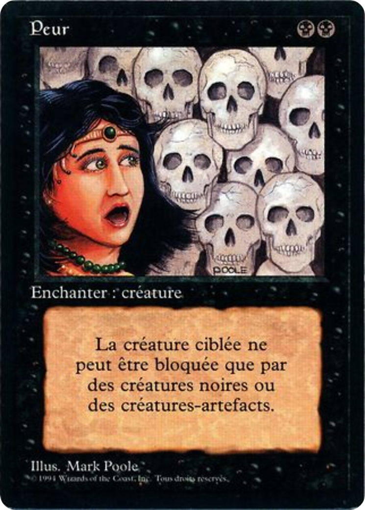 Image of Fear (FBB-) - Foreign Black Border