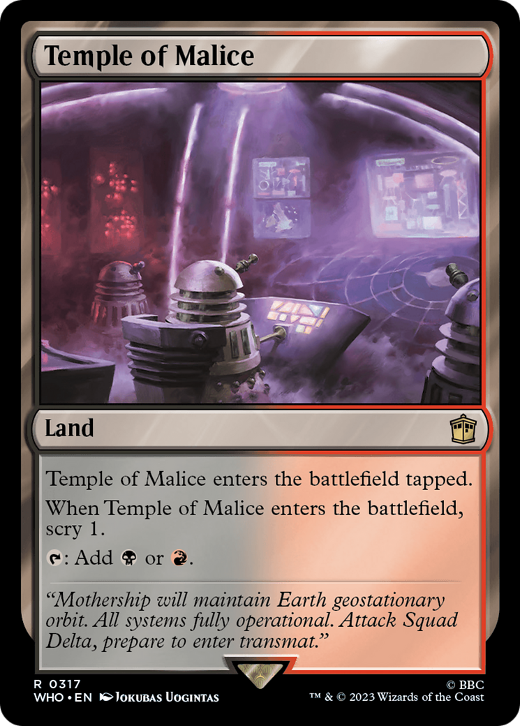 Image of Temple of Malice (WHO-317) - Doctor Who