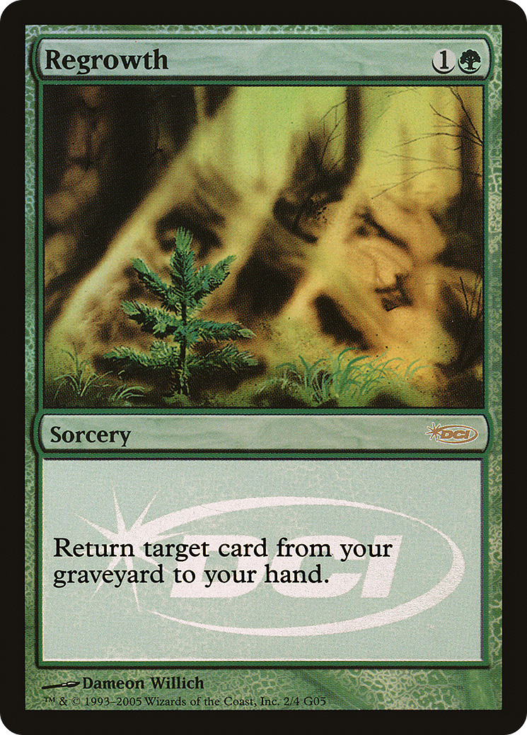 Image of Regrowth (JDG-002) - Judge Gift Cards 2005 Foil
