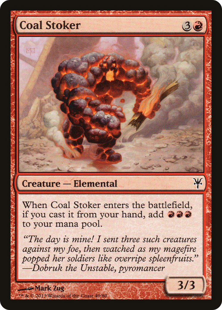 Image of Coal Stoker (DDK-049) - Duel Decks: Sorin vs. Tibalt