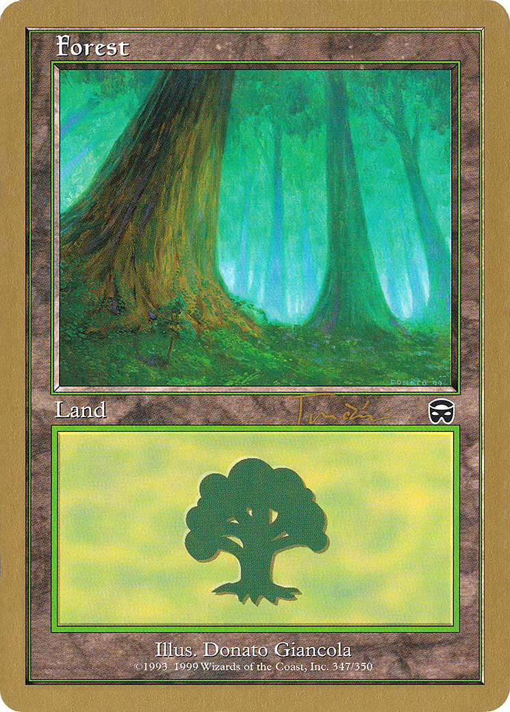 Image of Forest (347) - 2001 Jan Tomcani (INV) (WCD-) - World Championship Decks 2001