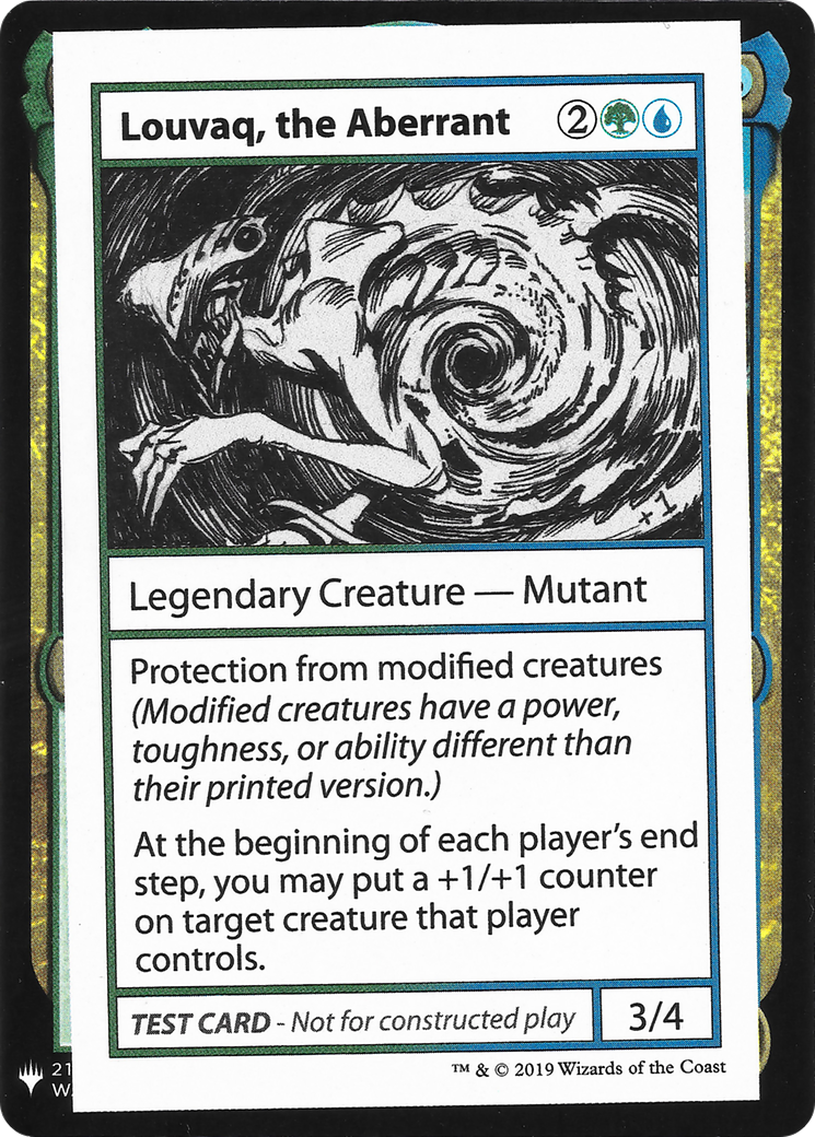 Image of Louvaq, the Aberrant (CMB1-) - Mystery Booster Playtest Cards 2019