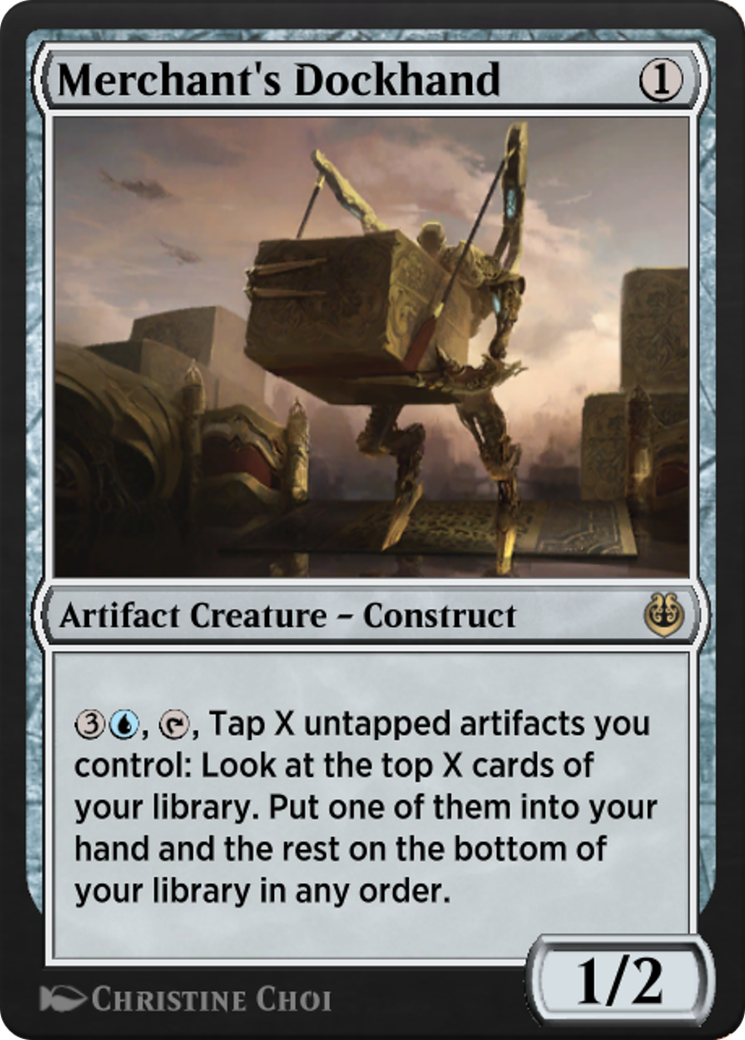 Image of Merchant's Dockhand (KLR-250) - Kaladesh Remastered