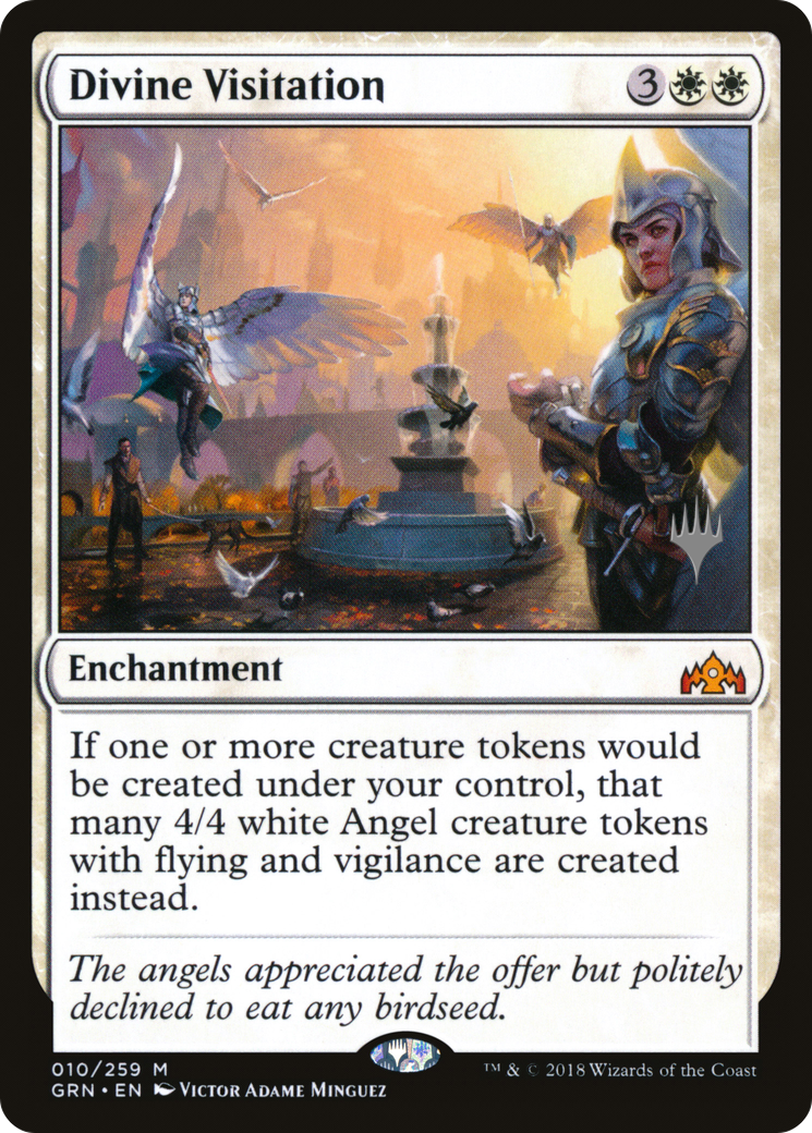 Image of Divine Visitation (PPTHB-010) - Guilds of Ravnica Promos Foil