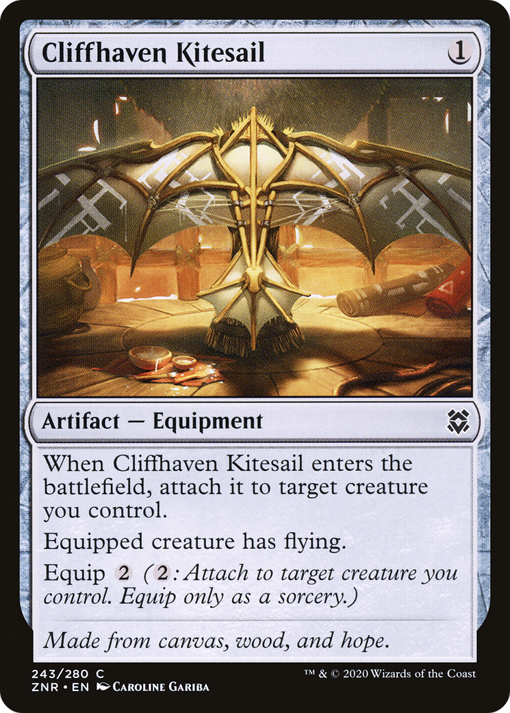 Image of Cliffhaven Kitesail (ZNR-243) - Zendikar Rising