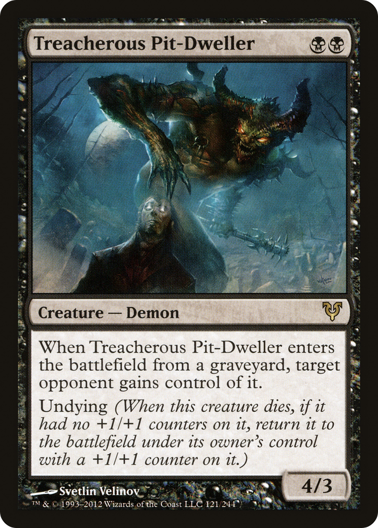 Image of Treacherous Pit-Dweller (AVR-121) - Avacyn Restored