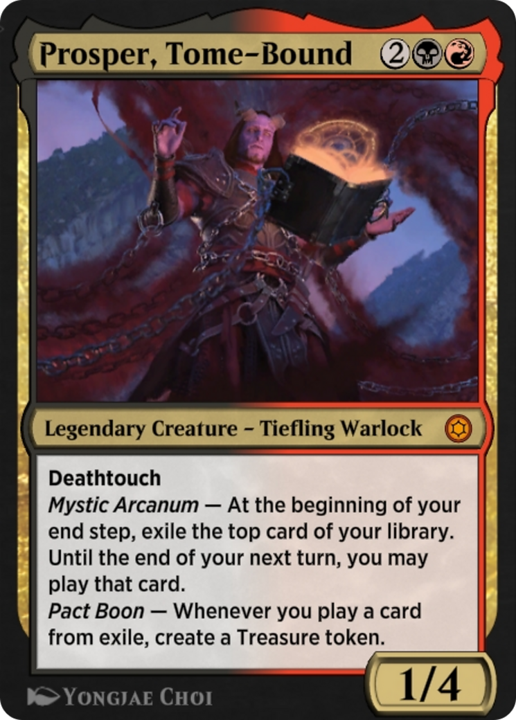 Image of Prosper, Tome-Bound (HBG-247) - Alchemy Horizons: Baldur's Gate