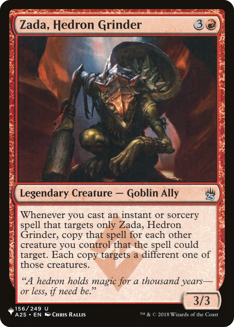 Image of Zada, Hedron Grinder (LIST-A25-156) - The List