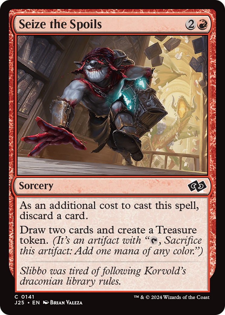 Image of Seize the Spoils (J25-141) - Foundations Jumpstart