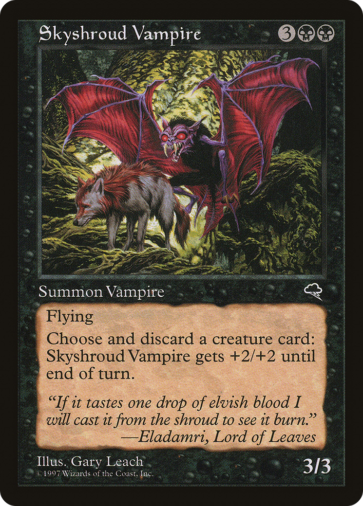 Image of Skyshroud Vampire (TMP-157) - Tempest
