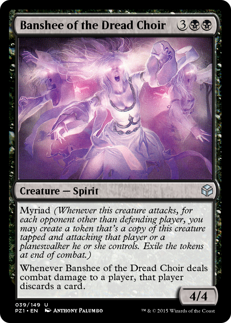 Image of Banshee of the Dread Choir (PZ1-039) - Legendary Cube Prize Pack