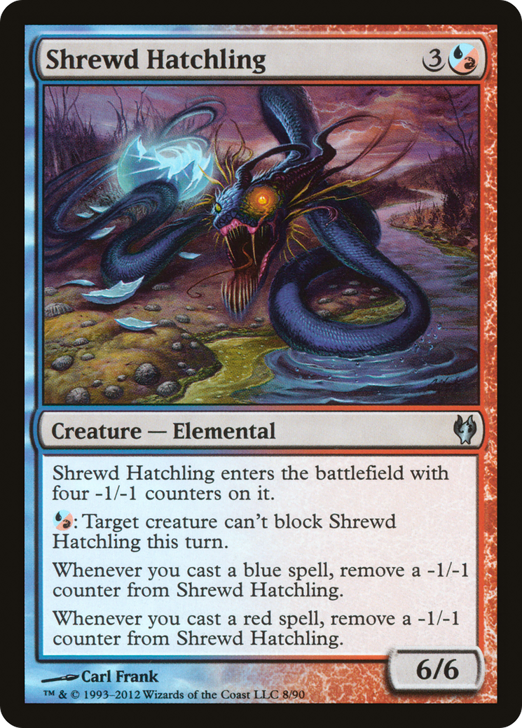 Image of Shrewd Hatchling (DDJ-008) - Duel Decks: Izzet vs. Golgari