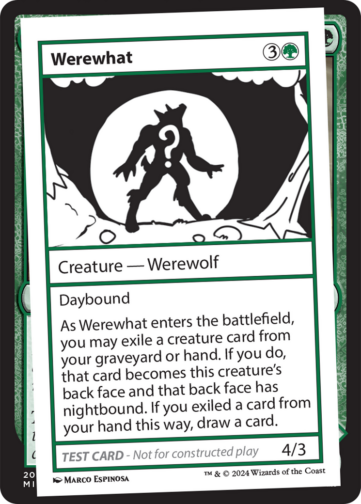 Image of Werewhat (MB2PC-) - Mystery Booster 2