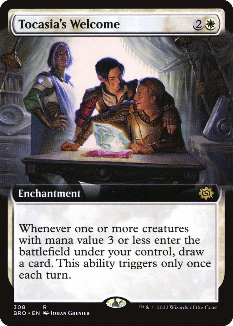 Image of Tocasia's Welcome (Extended Art) (BRO-308) - The Brothers' War: (Extended Art) Foil