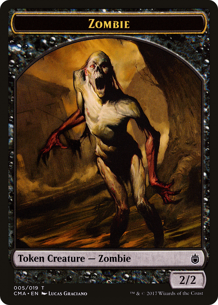 Image of Zombie Token (005) (CMA-005) - Commander Anthology Tokens