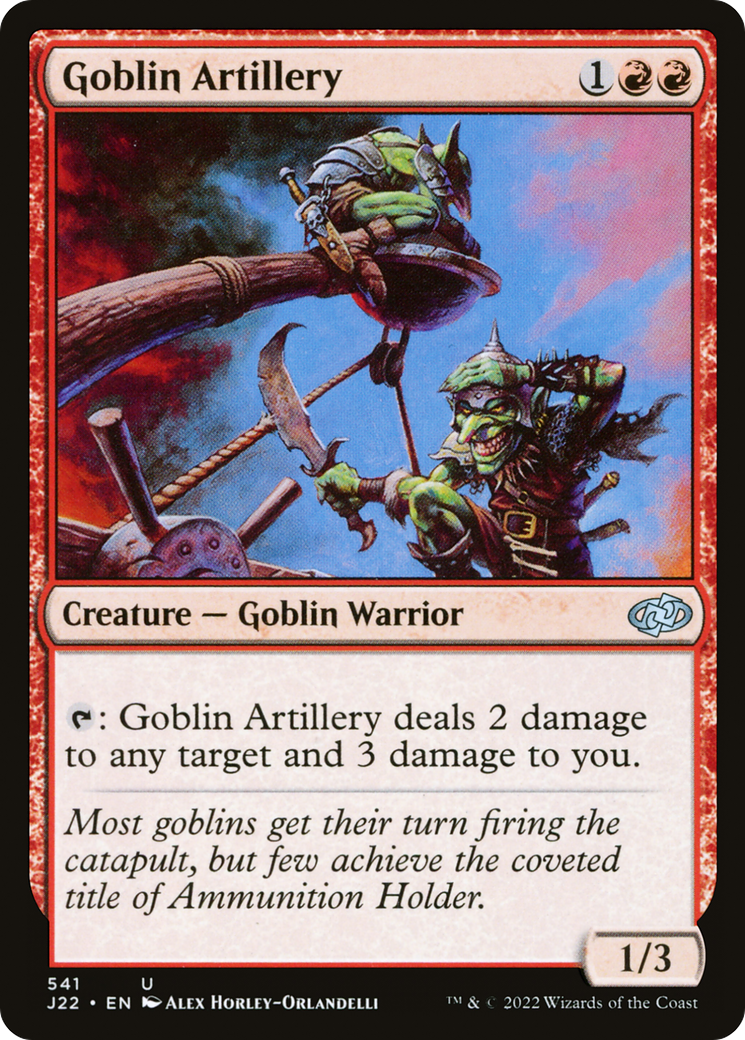 Image of Goblin Artillery (J22-541) - Jumpstart 2022