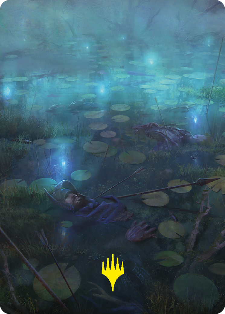 Image of The Dead Marshes // The Dead Marshes (ALTR-079) - Tales of Middle-earth Art Series (Borderless)