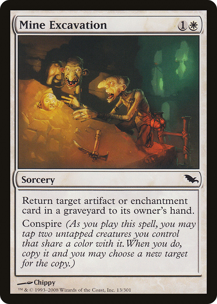 Image of Mine Excavation (SHM-013) - Shadowmoor Foil