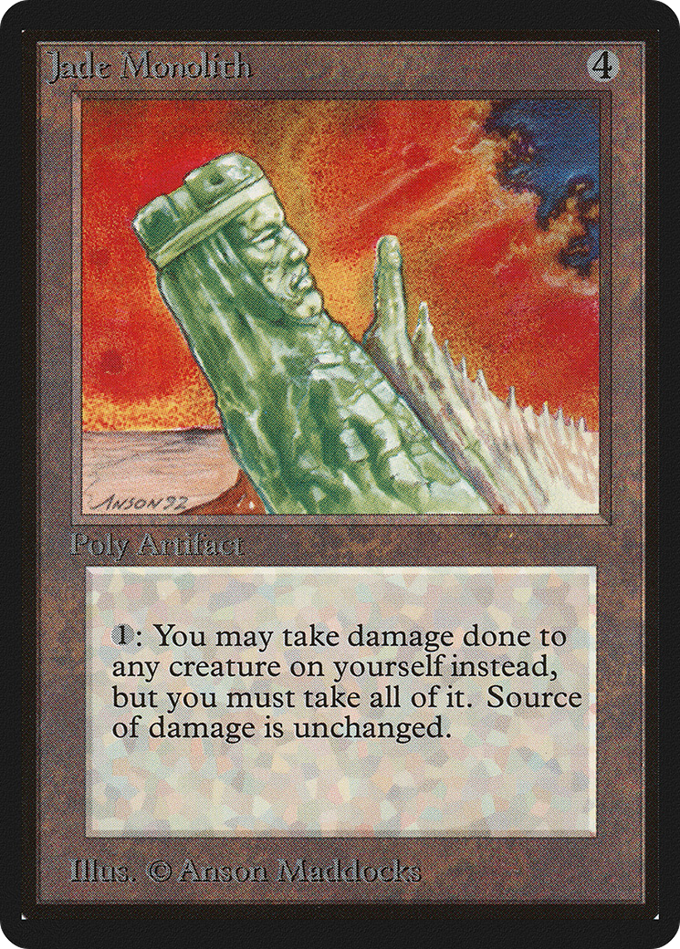 Image of Jade Monolith (LEB-) - Limited Edition Beta