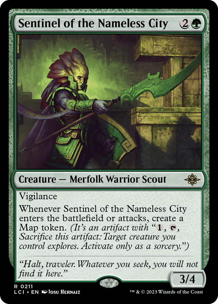 Image of Sentinel of the Nameless City (LCI-211) - The Lost Caverns of Ixalan