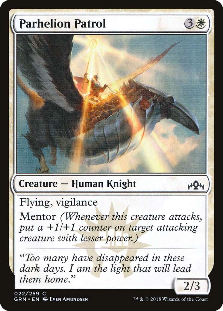Image of Parhelion Patrol (GRN-022) - Guilds of Ravnica