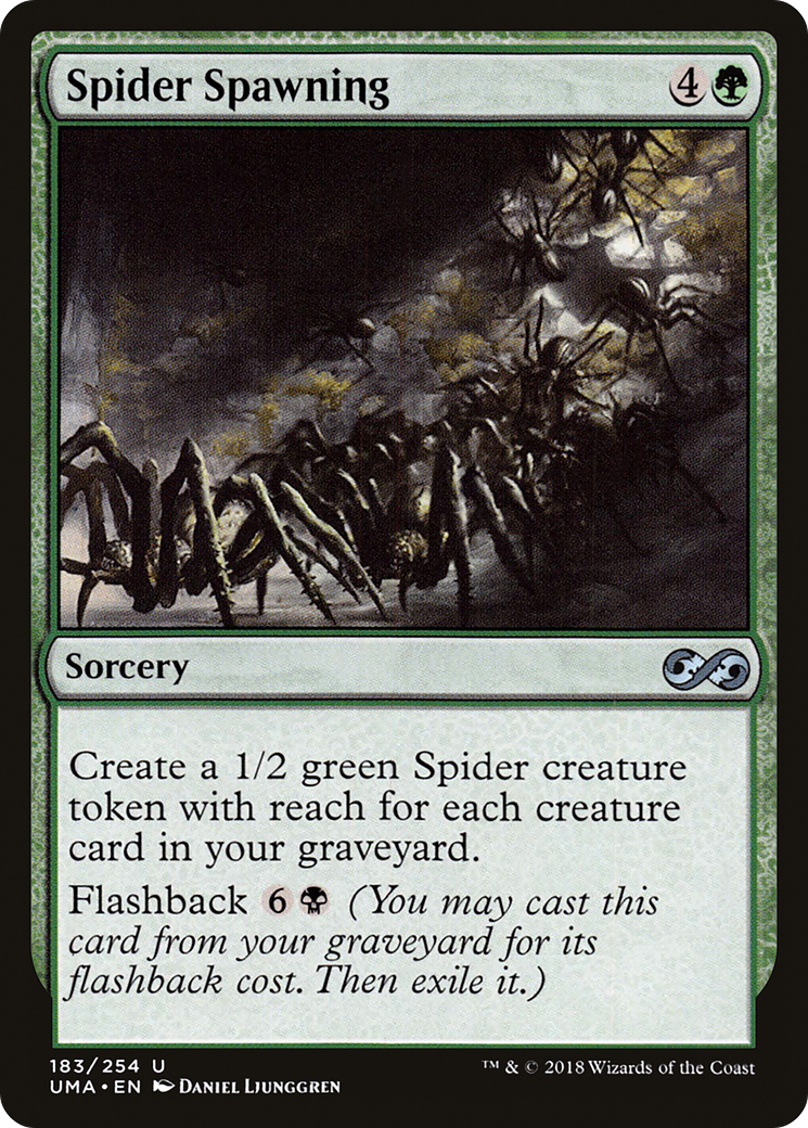 Image of Spider Spawning (UMA-183) - Ultimate Masters Foil