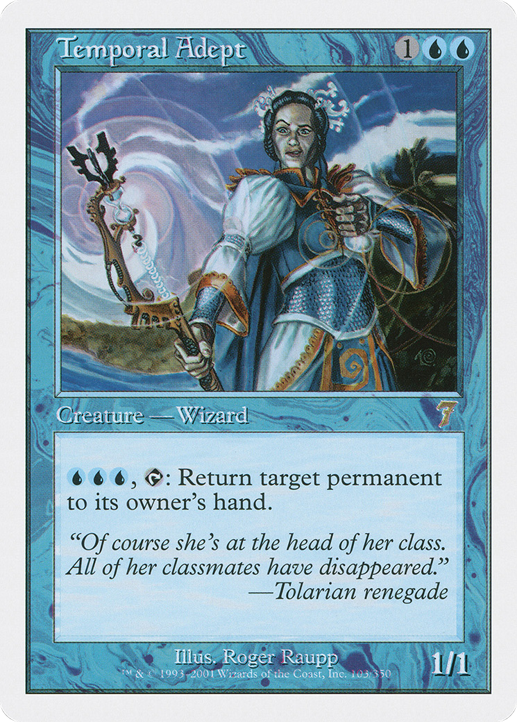 Image of Temporal Adept (7ED-103) - 7th Edition