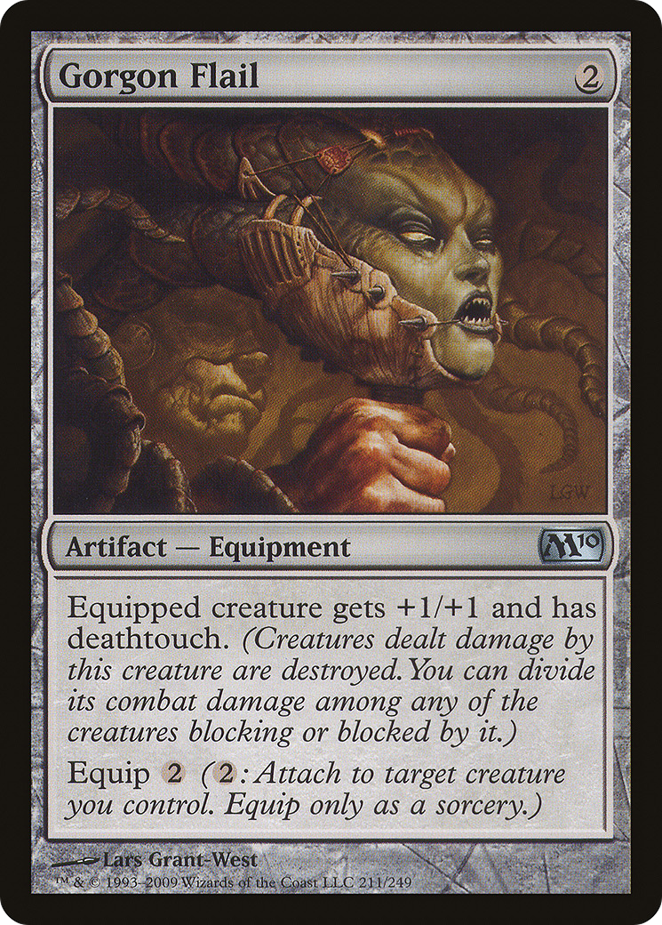 Image of Gorgon Flail (M10-211) - Magic 2010 Foil