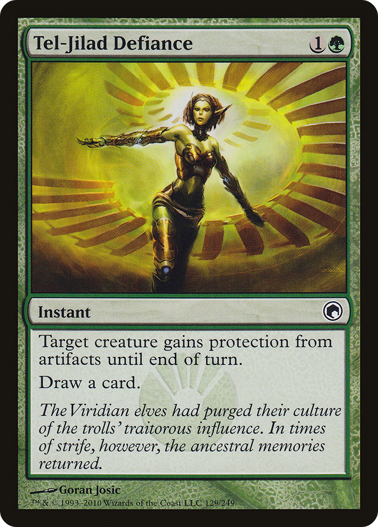 Image of Tel-Jilad Defiance (SOM-129) - Scars of Mirrodin