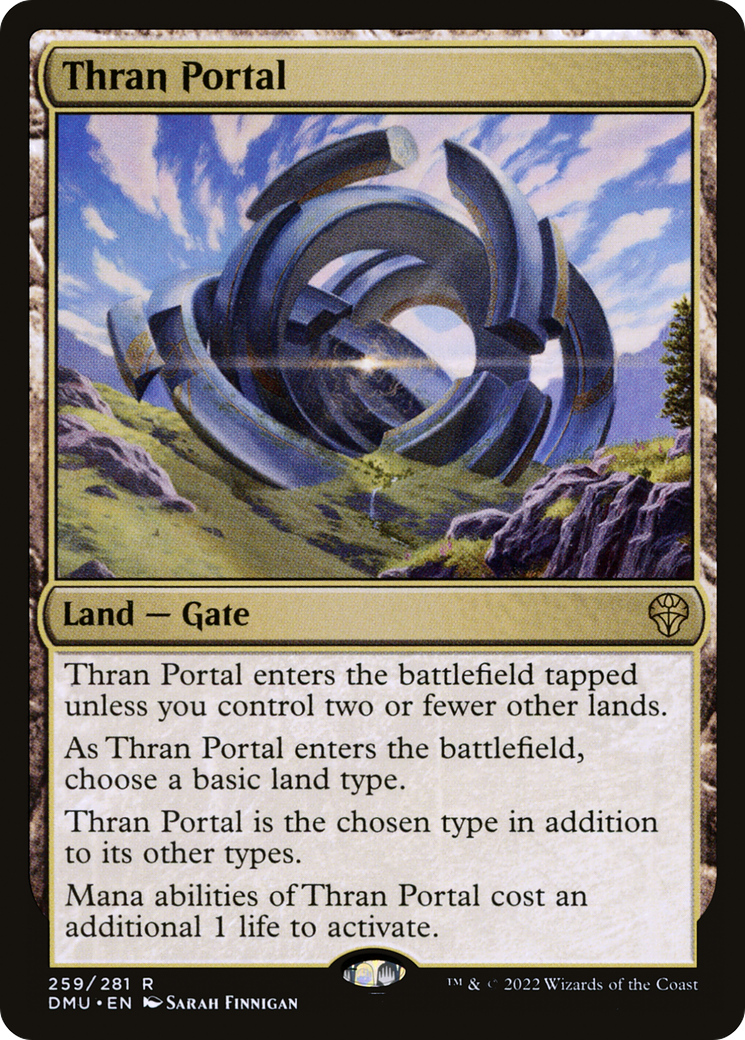 Image of Thran Portal (DMU-259) - Dominaria United Foil