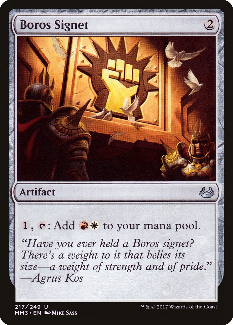 Image of Boros Signet (MM3-217) - Modern Masters 2017