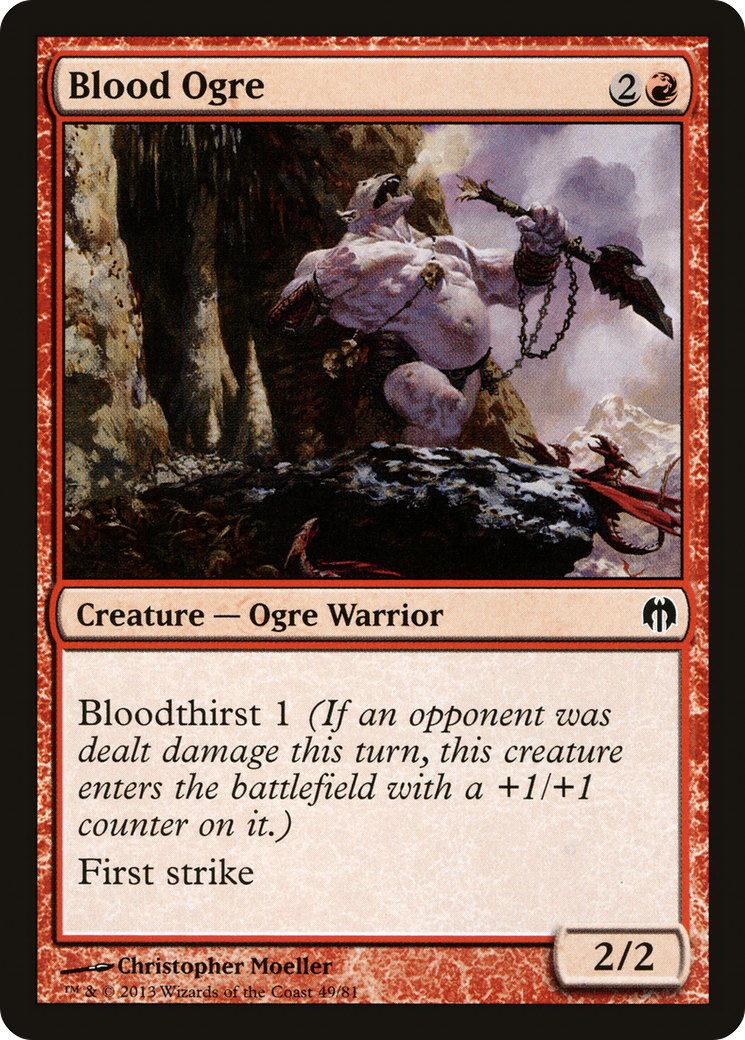 Image of Blood Ogre (DDL-049) - Duel Decks: Heroes vs. Monsters