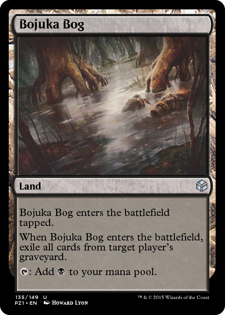 Image of Bojuka Bog (PZ1-135) - Legendary Cube Prize Pack Foil