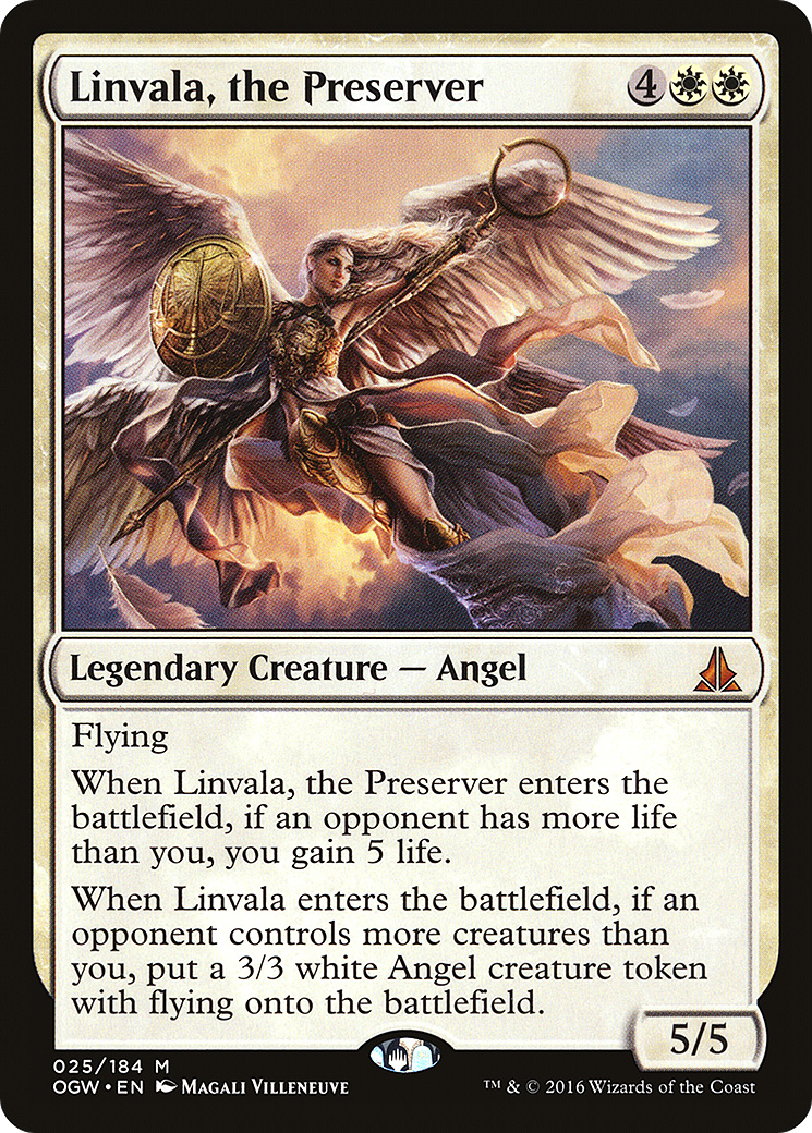 Image of Linvala, the Preserver (OGW-025) - Oath of the Gatewatch