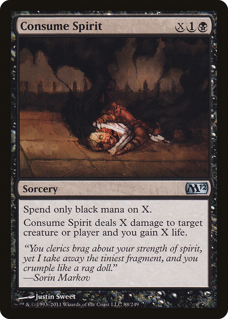 Image of Consume Spirit (M12-088) - Magic 2012