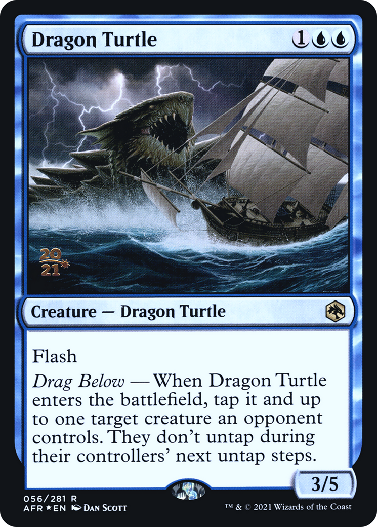 Image of Dragon Turtle (PRE-056) - Adventures in the Forgotten Realms Promos Foil