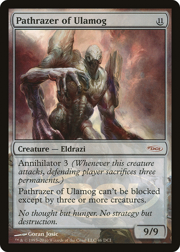 Image of Pathrazer of Ulamog (WPN-046) - DCI Promos Foil