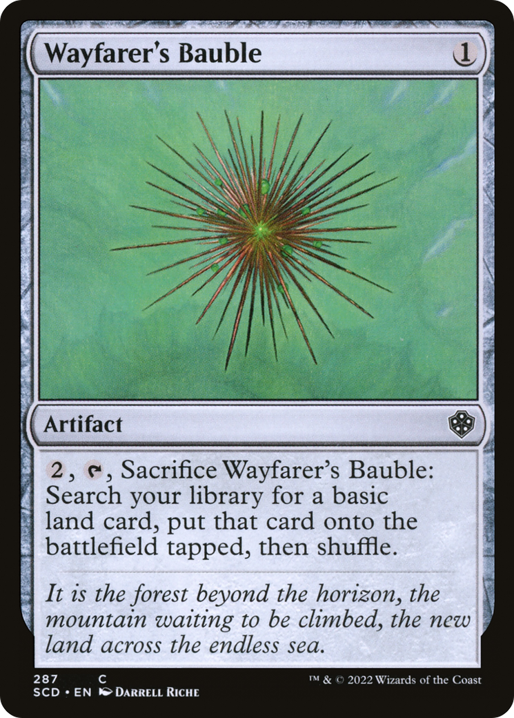 Image of Wayfarer's Bauble (SCD-287) - Starter Commander Decks