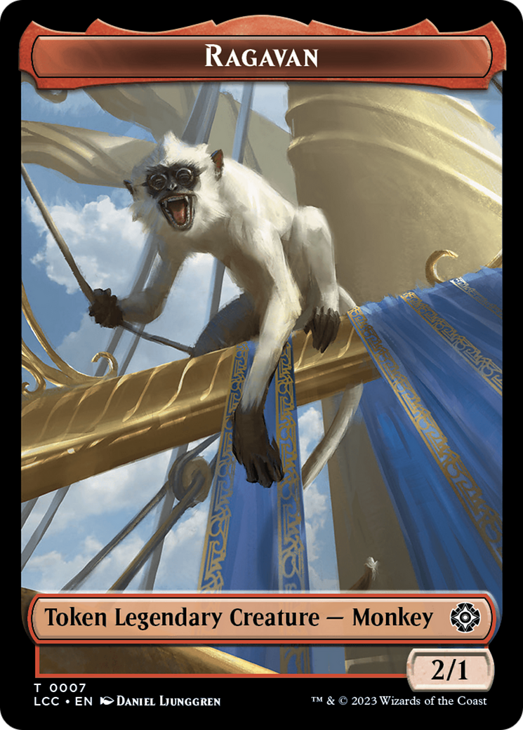 Image of Ragavan (TLCC-007) - The Lost Caverns of Ixalan Commander Tokens