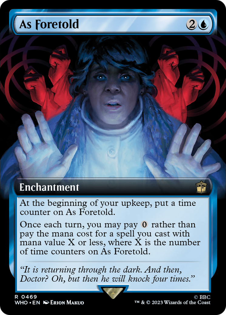 Image of As Foretold (Extended Art) (WHO-469) - Doctor Who: (Extended Art)
