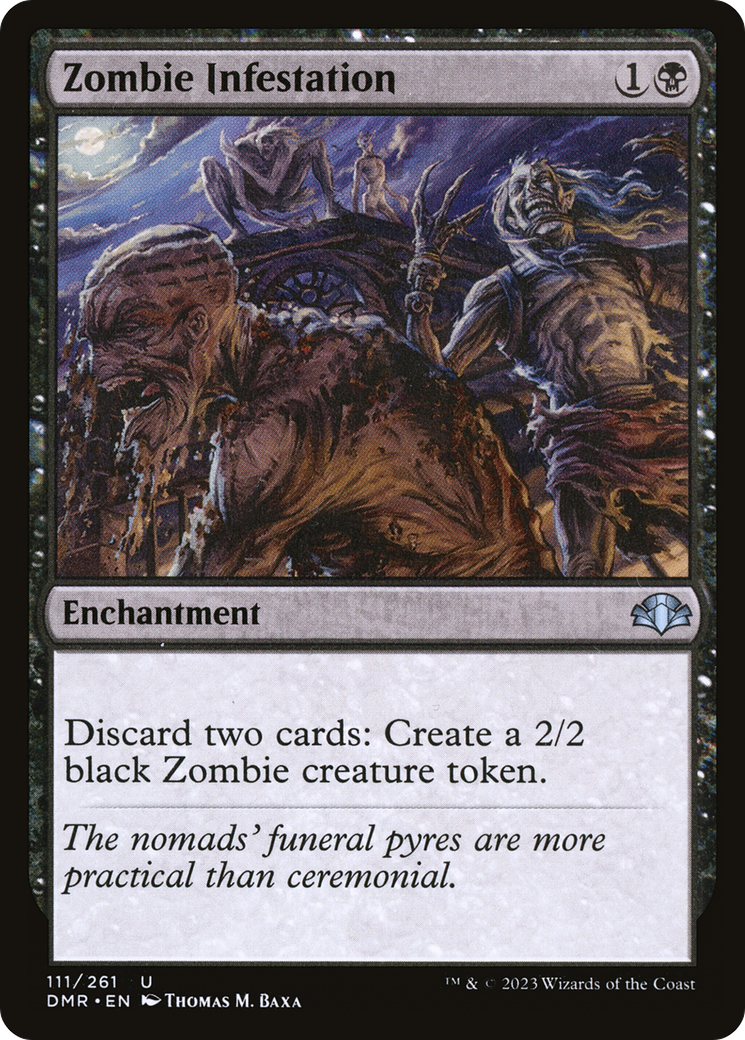 Image of Zombie Infestation (DMR-111) - Dominaria Remastered Foil