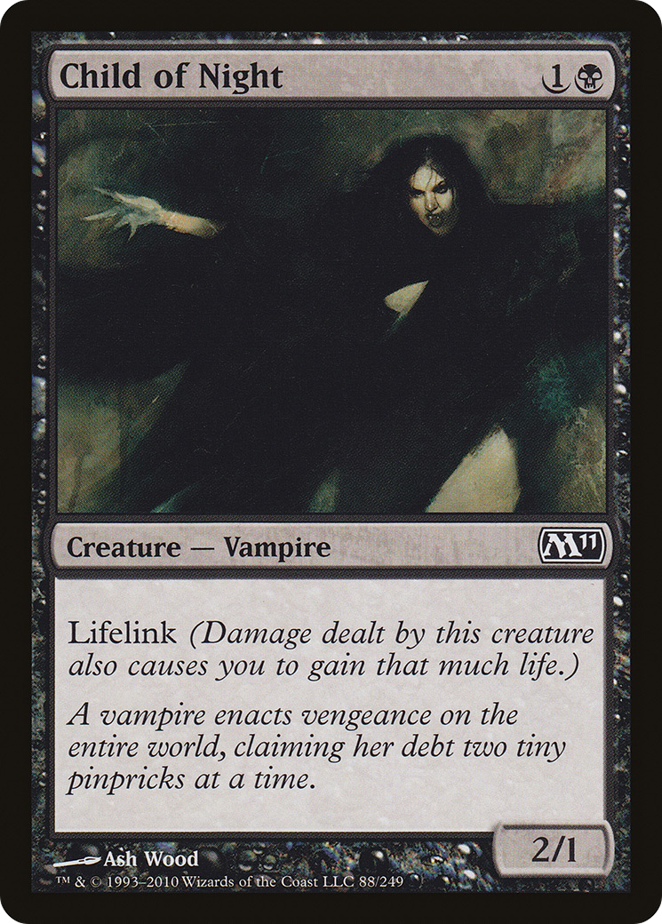 Image of Child of Night (M11-088) - Magic 2011 Foil