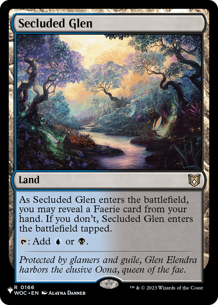 Image of Secluded Glen (LIST-WOC-166) - The List