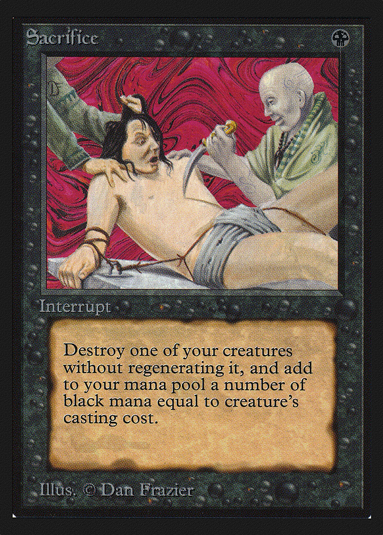 Image of Sacrifice (CE) (CED-) - Collectors' Edition