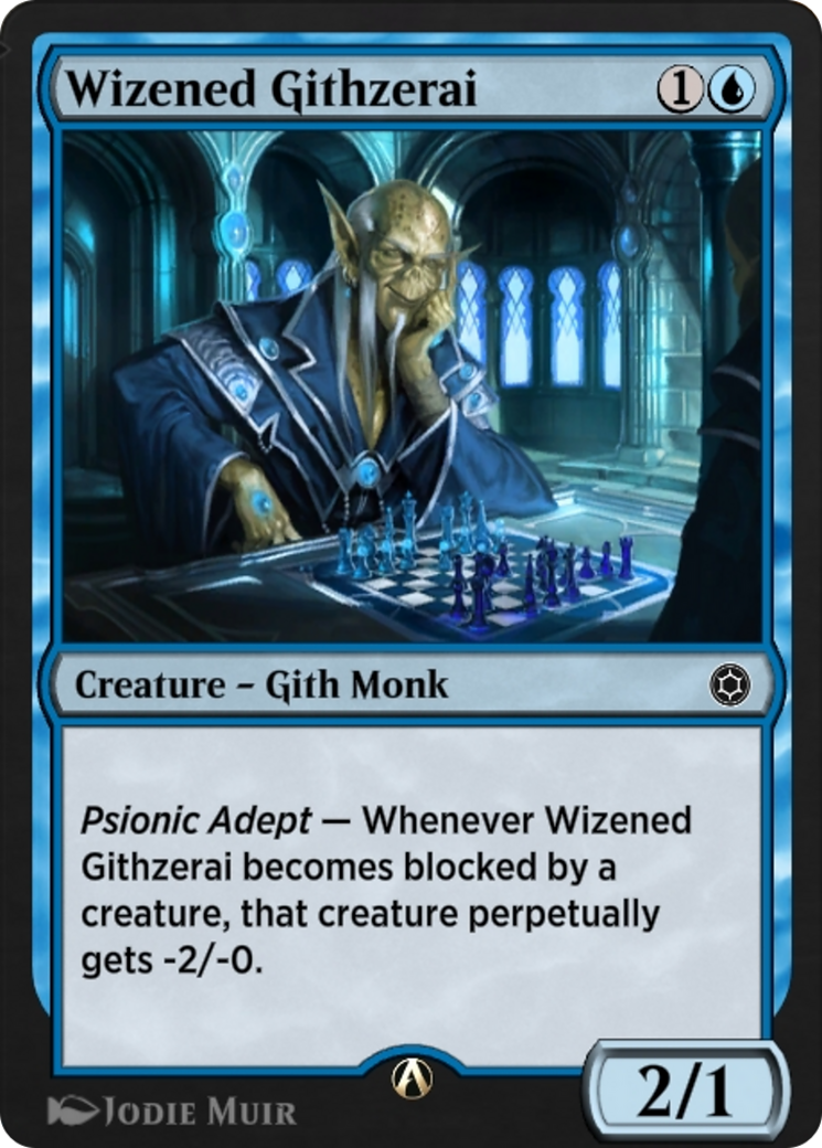 Image of Wizened Githzerai (HBG-042) - Alchemy Horizons: Baldur's Gate